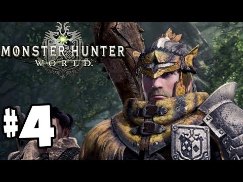 Monster Hunter World Part 4 The Forest Expedition! No time Limit?