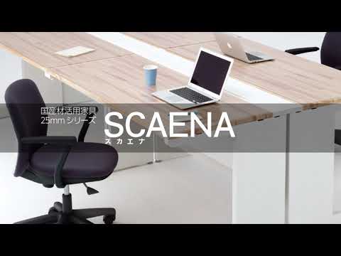 25MMシリーズ　SCAENAデスクシステム_製品イメージ動画
