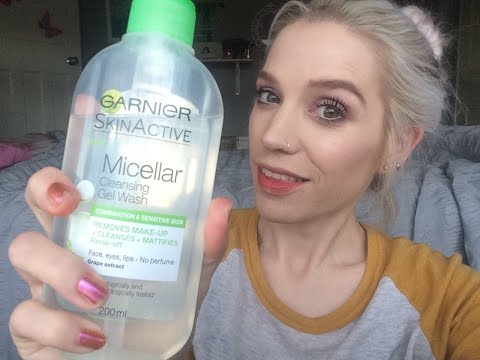 garnier micellar gel face wash