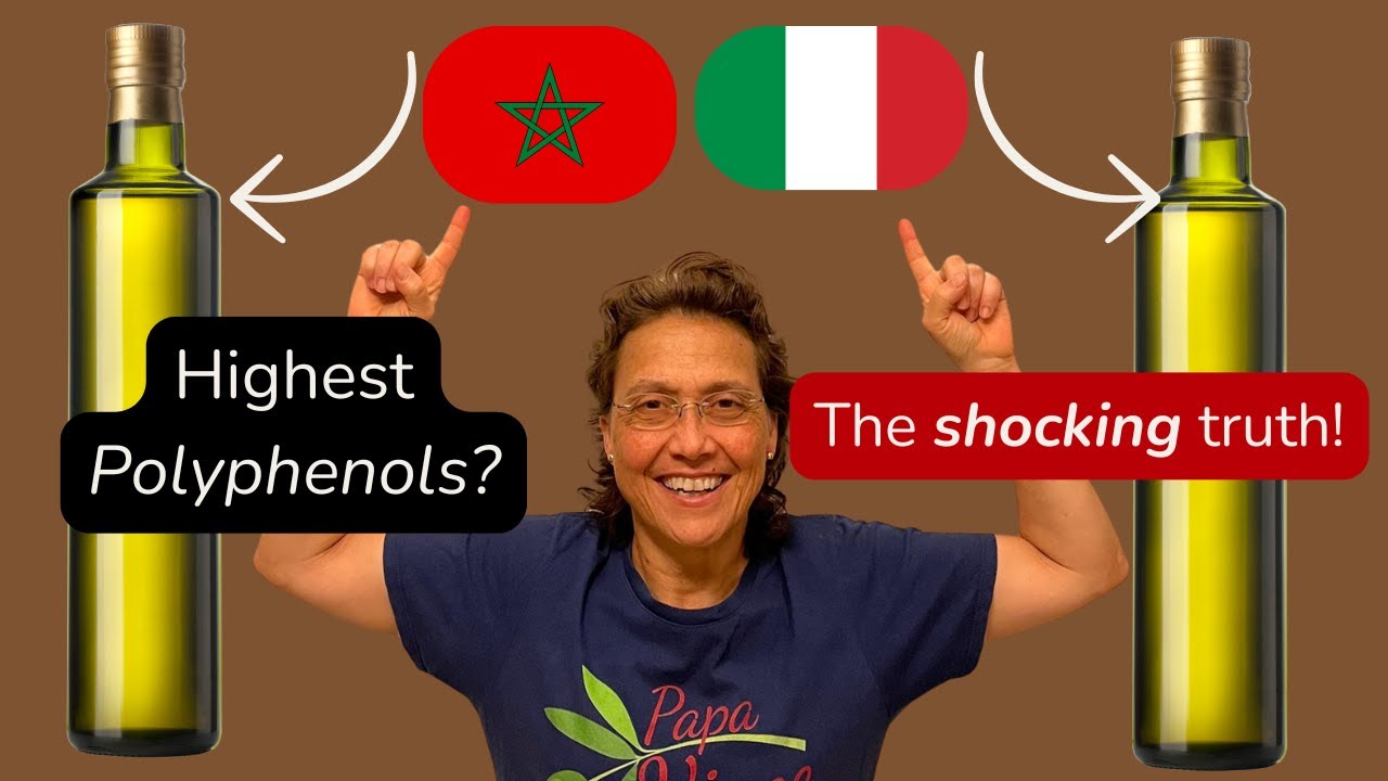 Does Moroccan olive oil have the highest polyphenols?