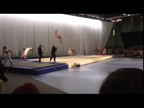 Danish team's performance in Gymnaestrada 2015 (Helsinki)