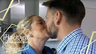 Cindy &amp; Alex nach dem Experiment: Turteltäubchen unterwegs! | Hochzeit auf den ersten Blick | SAT.1