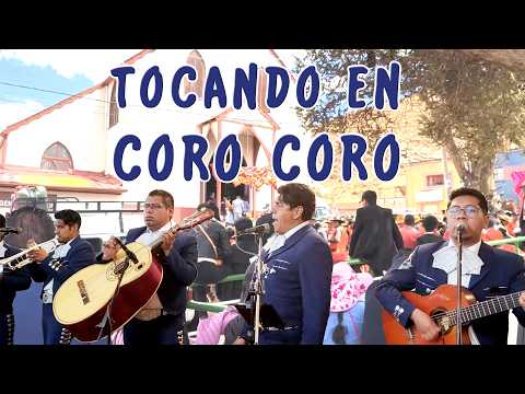 Tocando en Coro coro                        #bolivia #corocoro #mariachi