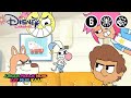 Jongen Meisje Hond Kat Muis Kaas | Kat de Superheld! | Disney Channel NL