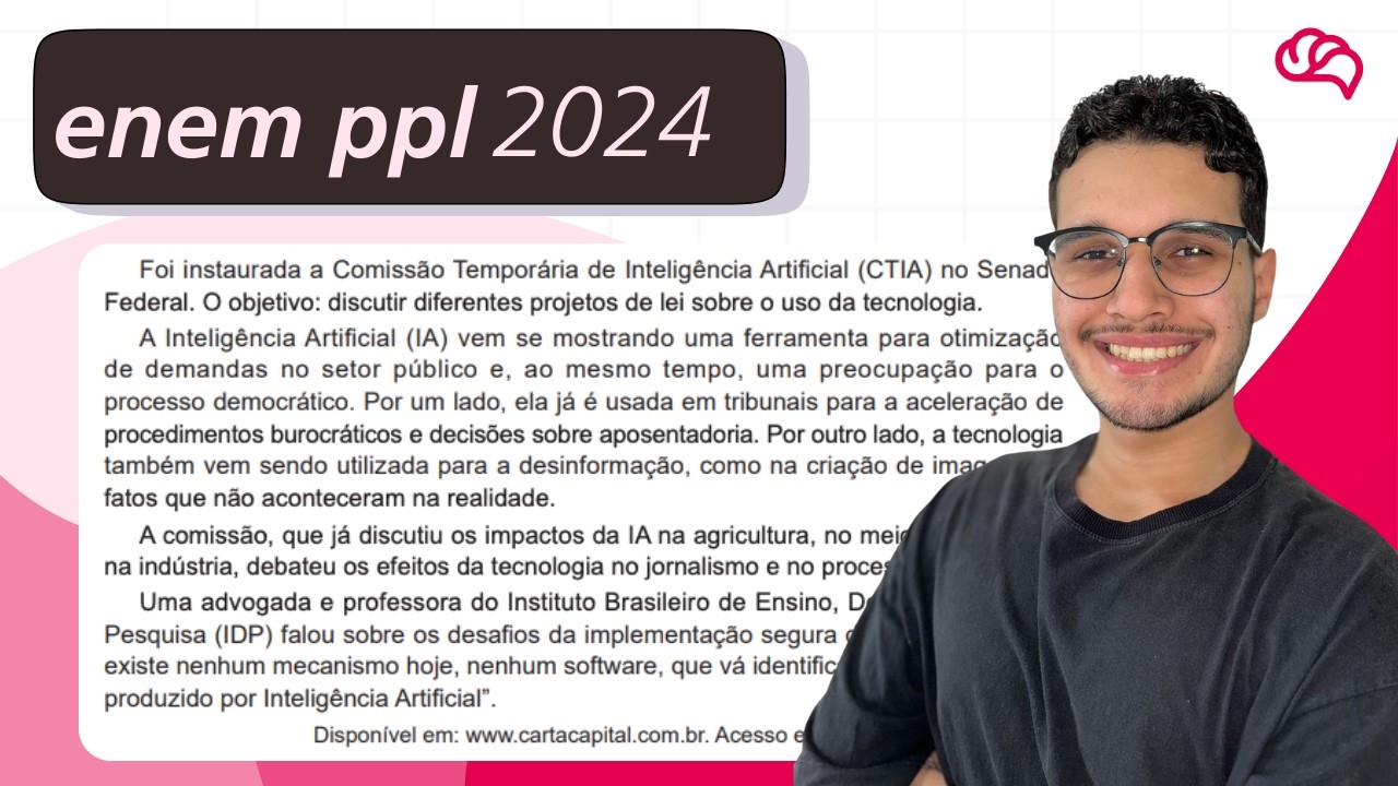 Resolução em Vídeo — Questão 34 ENEM 2024 PPL