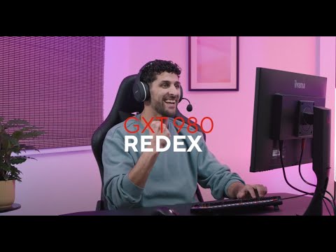 TRUST GXT 980 REDEX belaidė pelė | 10000 DPI video