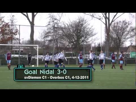 svDiemen C1 - Overbos C1 goal3 nidal videowall