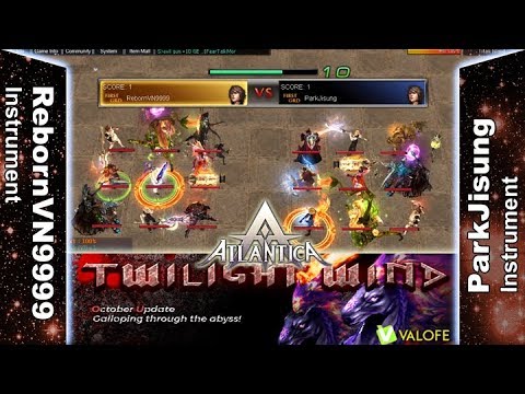 Titan 22/10/2017 AM - RebornVN9999 vs ParkJisung - Atlantica Online