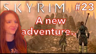 To Dragon Bridge and beyond! Blind SKYRIM playthrough #23
