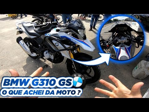 Thumbnail for BMW G 310 GS - TESTANDO A MOTO E OPINANDO by BMW G 310 GS