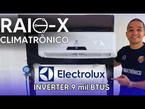 Vídeo: Raio-X Electrolux Inverter 9.000 BTUs — Consumo 3 kW/h