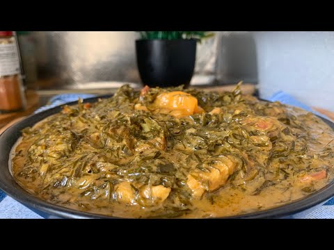 Une autre façon de cuisiner la recette de FUMBWA,très delicieux à manger,recette congolaise