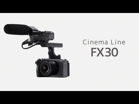 Cámara Gateway Cinema Line compacta FX30 | Sony Store Chile - Sony