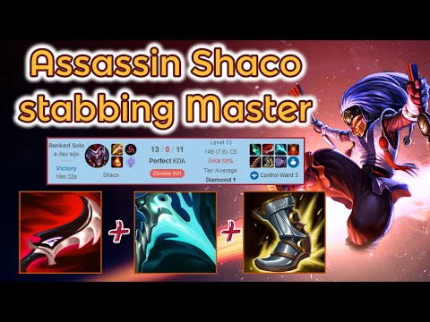 Assassin Shaco Stomping Master Ranked - S12 [League of Legends] Full Gameplay - Infernal Shaco