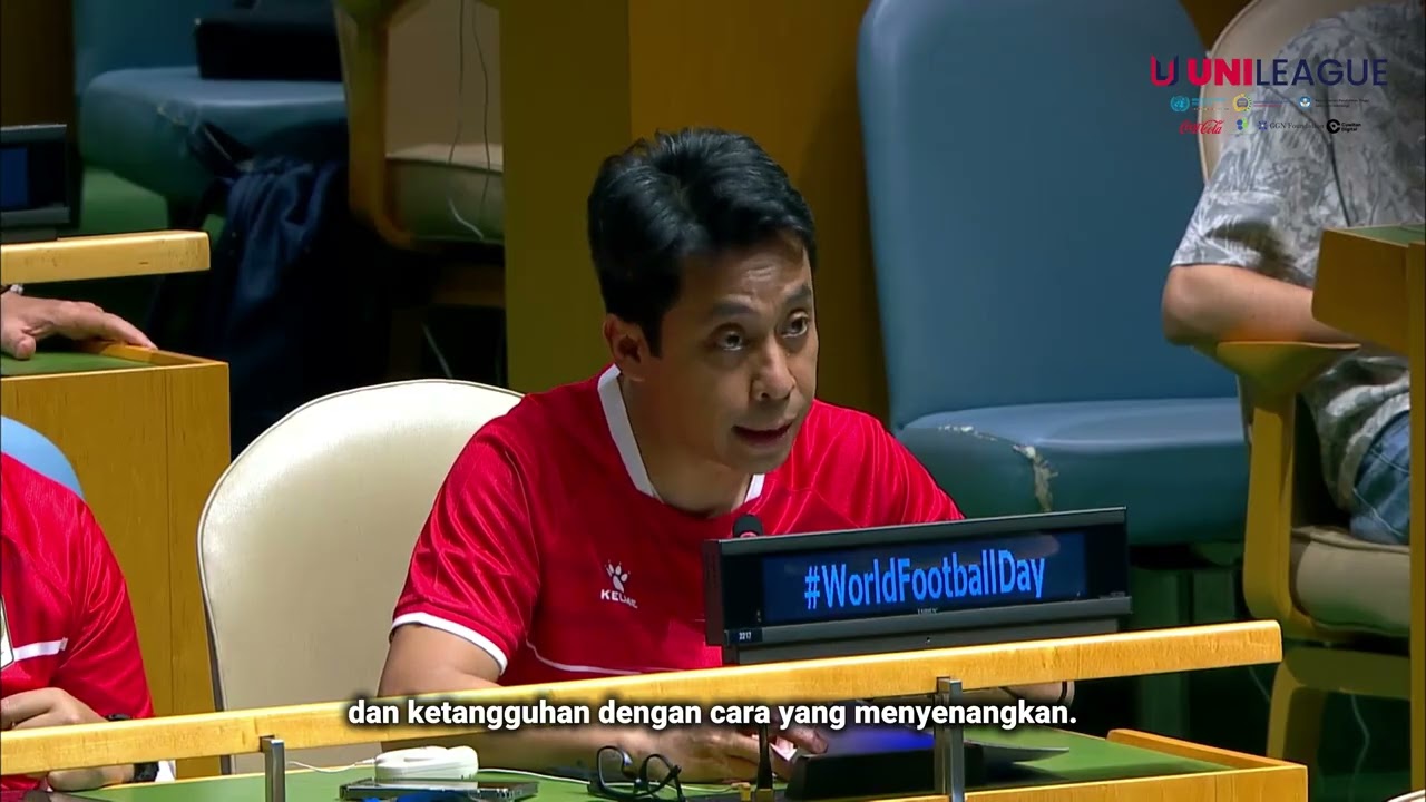 Indonesia Perkenalkan UniLeague di World Football Day 2026 pada Pertemuan Majelis Umum PBB