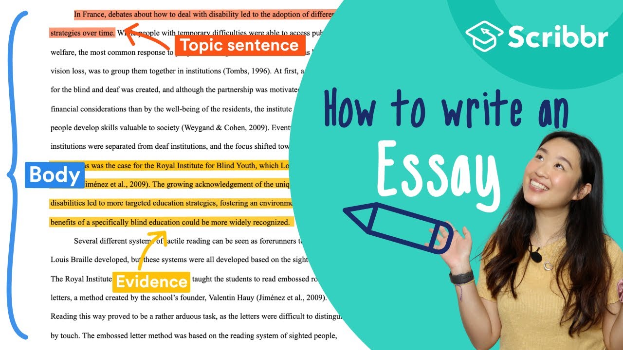 How do I write a essay?