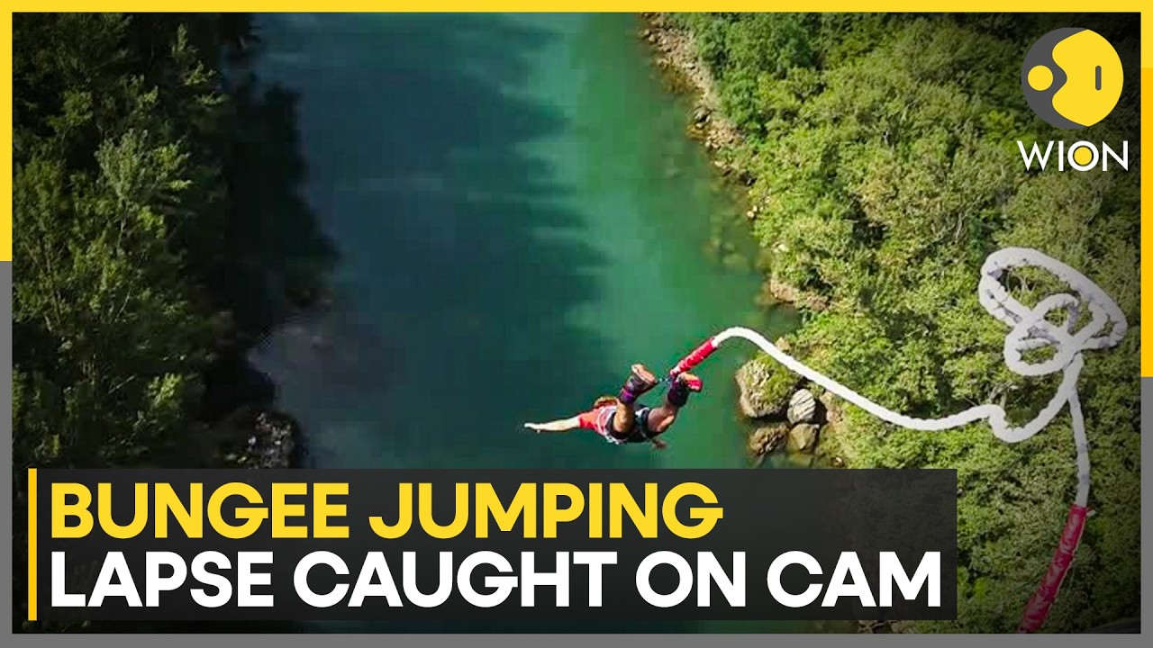 Bungee Jumping Horror: Terrifying Safety Lapse Caught On Camera In Brazil | WION News