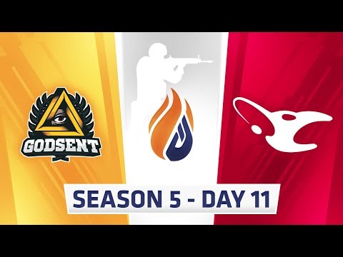 ECS Season 5 Day 11 - Godsent vs Mousesports - Mirage
