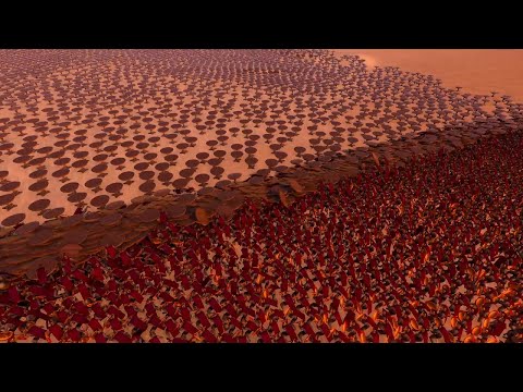 5000 Table's  vs  5000 Spartan's | Ultimate Epic Battle Simulator |