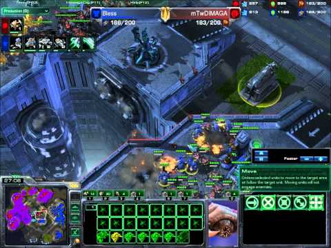 dimaga [Z] vs. Bless [T]