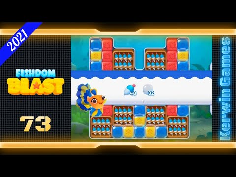 Fishdom Blast Level 73 - No Boosters - 26 moves (2021)