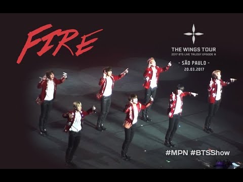 170320 BTS - FIRE // THE WINGS TOUR IN BRAZIL