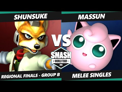 SWT East Asia Group B - Massun (Jigglypuff) Vs. Shunsuke (Fox) Smash Melee Tournament