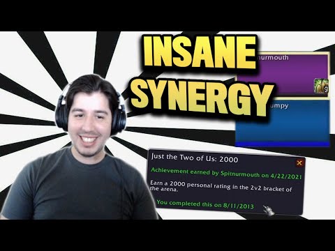 2k PUSH with LURN on DH? Resto Shaman 2v2! | Absterge Highlight