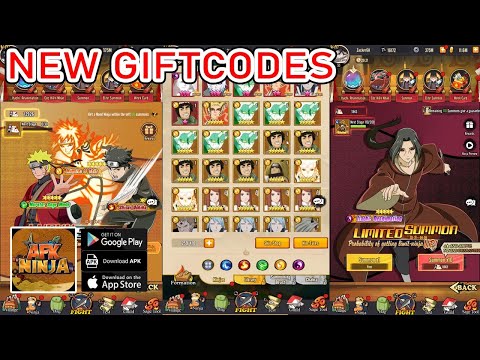 AFK Ninja New 2 Giftcodes - Free VIP10 & Free Ninja Naruto Idle RPG Android iOS