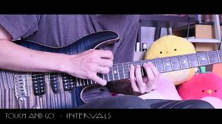 INTERVALS / Touch and Go / guitar cover （Backing track）