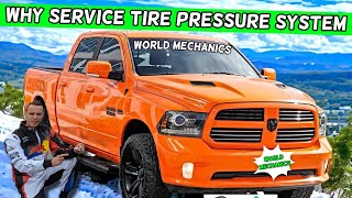 DODGE RAM WHY SERVICE TIRE PRESSURE SYSTEM DODGE RAM 1500 2500 3500 2013 2014 2015 2016 2017 2018