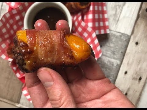 BACON Meat POPPERS - GAMEDAY-Fingerfood - english Grill- und BBQ-Recipe - 0815BBQ