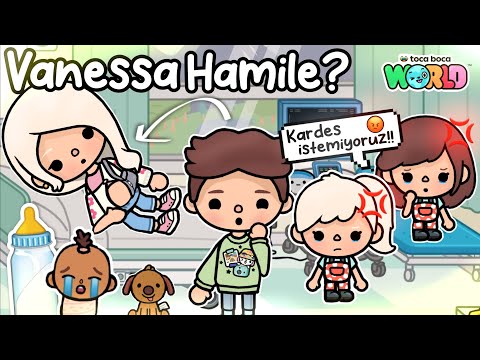 Vanessa Hamile Mi? *Neler Oluyor⁉️* / Toca Boca World Türkçe / Justin Toca 