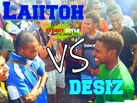 Desiz vs Laiitoh Street Style Rap battle #ssbl
