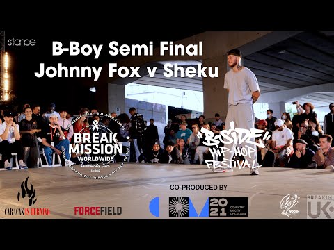 Break Mission x B-Side Festival 2021 // B-Boy Semi Final - Johnny Fox x Sheku // stance
