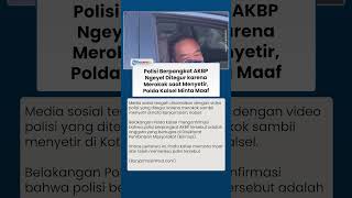 Viral Video Polisi Berpangkat AKBP Ngeyel Merokok Sambil Menyetir, Polda Kalsel Minta Maaf