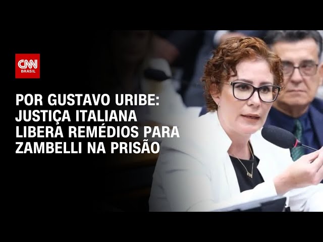 Justiça da Itália libera remédios para Carla Zambelli e marca nova audiência | BASTIDORES CNN