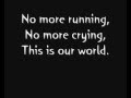 DORIANS - This is our World Lyrics (Eurovision ...