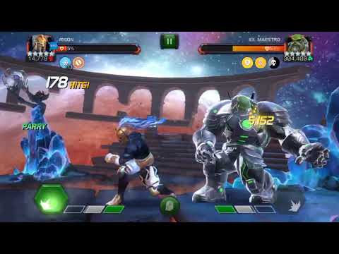 Aegon 5/65 vs Maestro Labyrinth of Legends ! 100% Rewards! ~ Marvel Contest of Champions