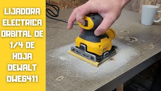 Miniatura del v&iacute;deo: DeWalt DWE6411 (orbital 1/4 de hoja) y consejos de uso