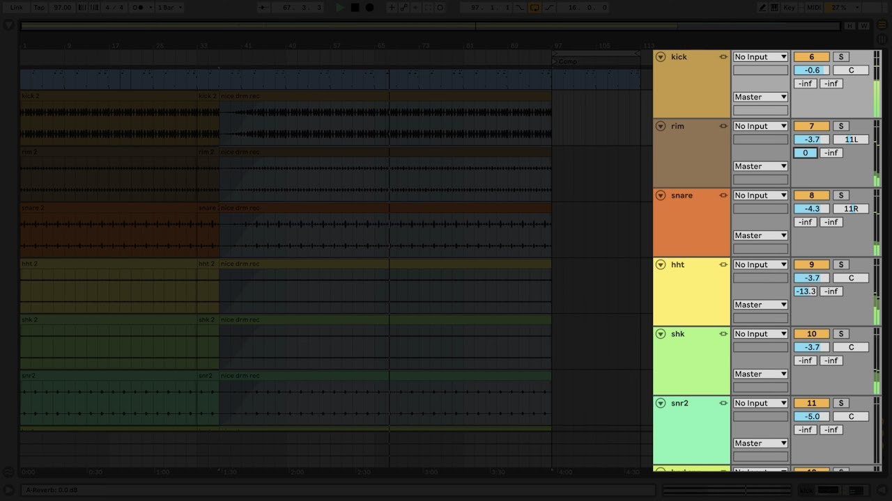 Linked-Track Editing