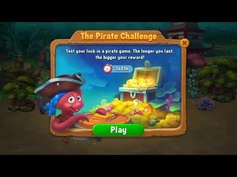 #fishdom Gameplay The Pirate Challenge