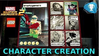 Lego Marvel Super Heroes 2 - Character Creation