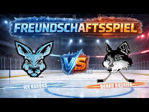 Freundschaftsspiel | Donau Huskies vs. Ice Karoos | Neu Ulm/Ulm Donaubad