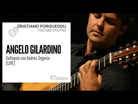 Cristiano Porqueddu plays Colloquio con Andrés Segovia by Angelo Gilardino [LIVE]