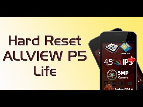 Hard Reset ALLVIEW P5 Life