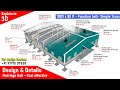 Simple Truss Work 100ftx80ft Marriage Function Hall Metal Roofing In Tamil