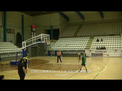 CEB LLIRIA A 70-64 C.B. ESCOLAPIAS A