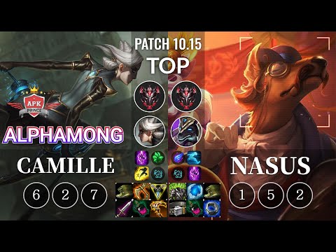 APK Alphamong Camille vs Nasus Top - KR Patch 10.15