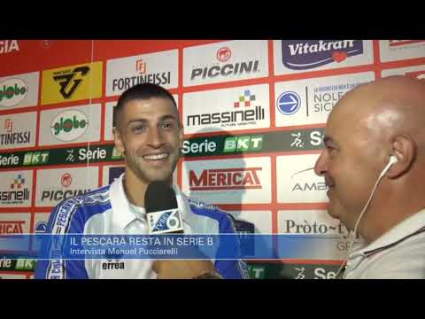 Il Pescara resta in Serie B: Manuel Pucciarelli
